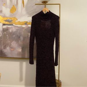 ⏱️24 HR SALE⏱️ Helmut Lang Turtle Neck Maxi Dress